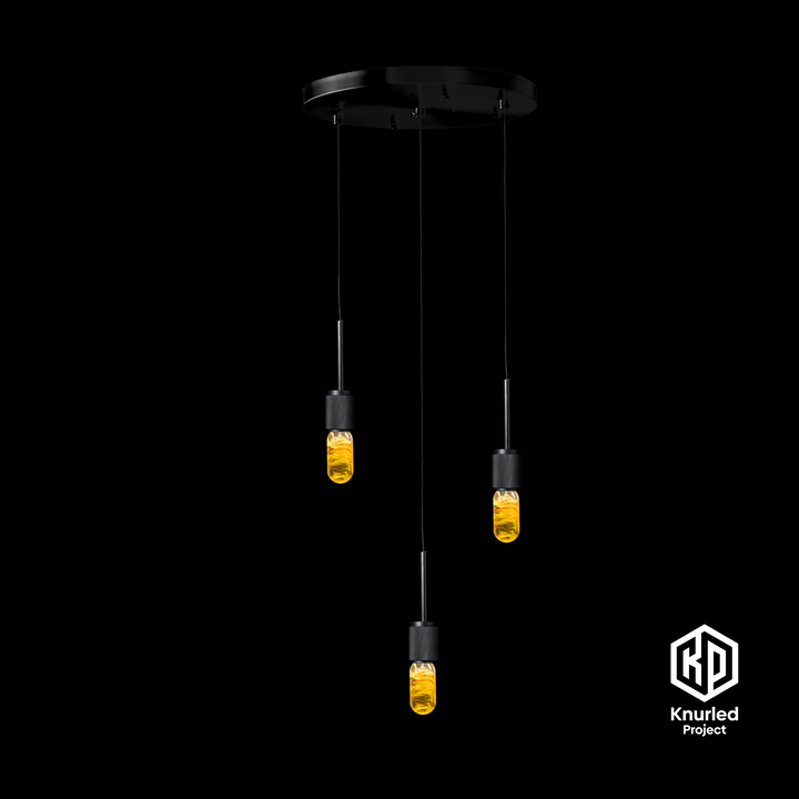 Black 3 Drop + Lava Mood Bulbs