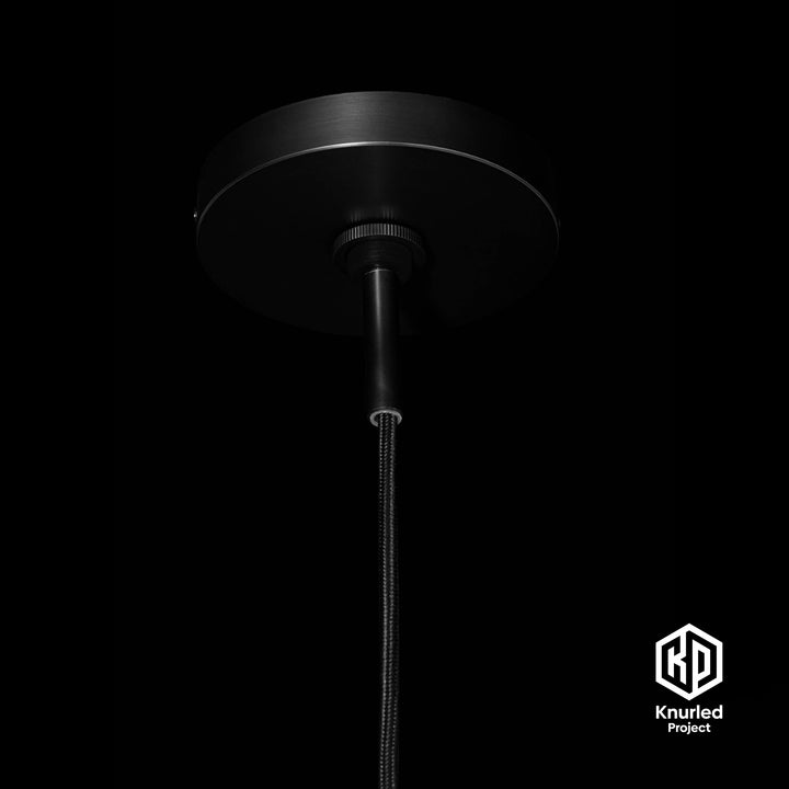 Black Shade Pendant Light + Diamond Shade