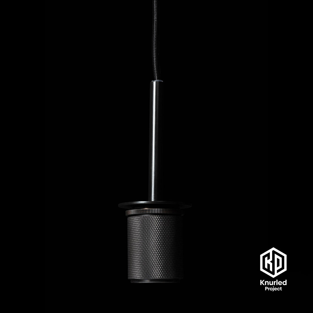 Black Shade Pendant Light + Bell Shade