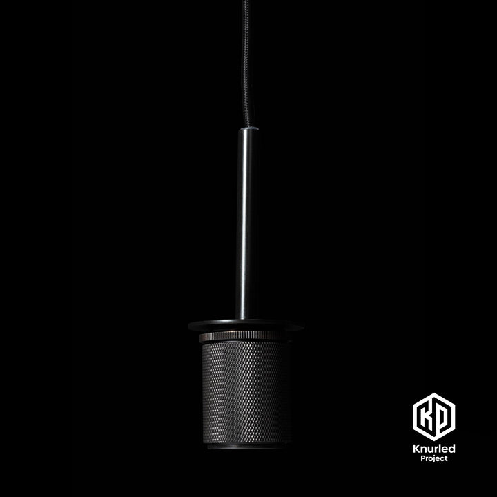 Black Shade Pendant Light + Bell Shade