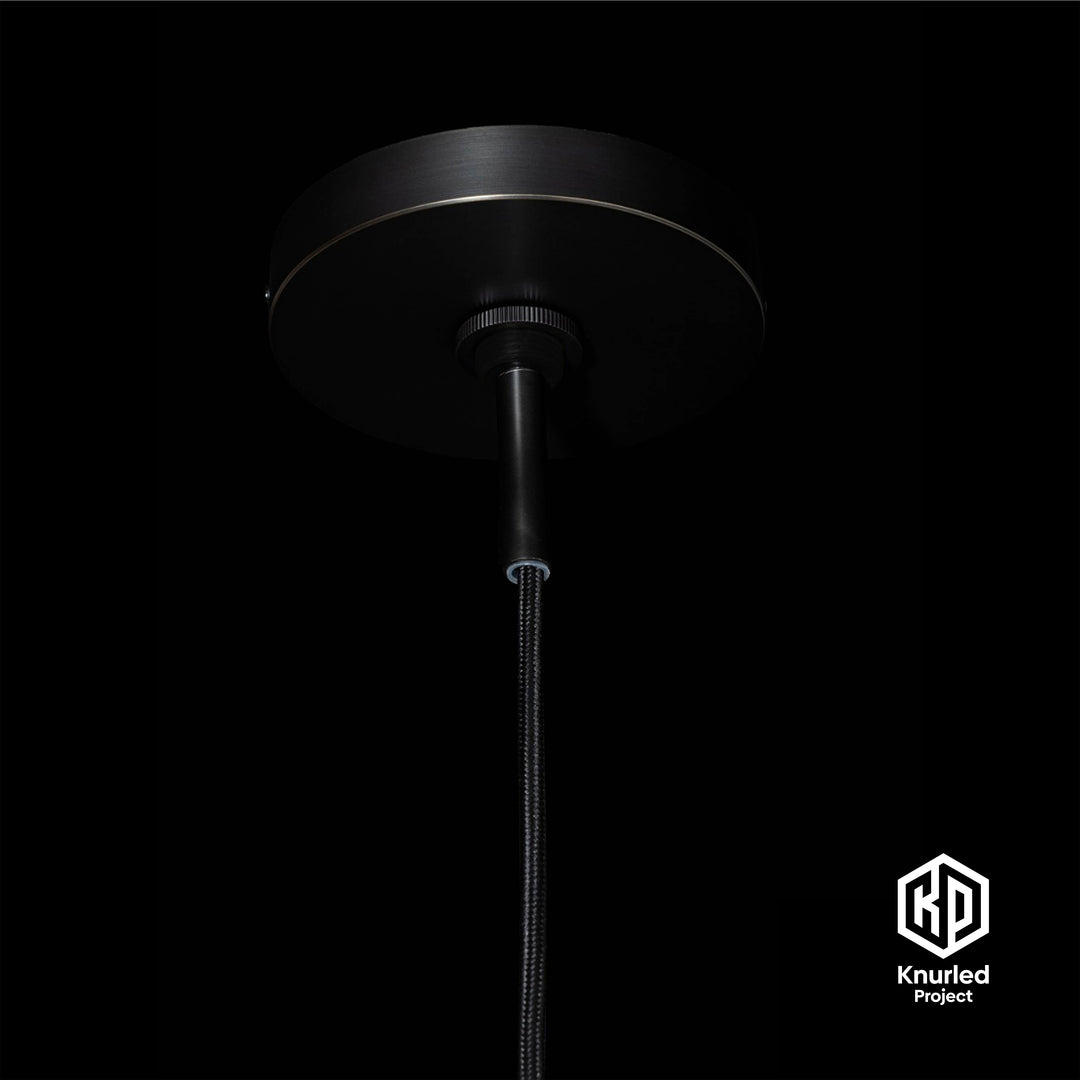 Black Shade Pendant Light + Cone Shade