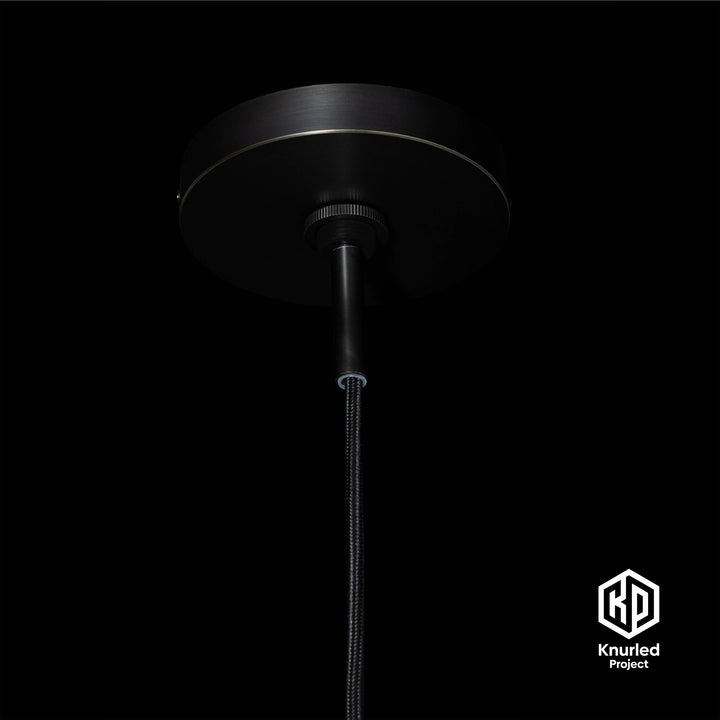 Black Shade Pendant Light + Cone Shade